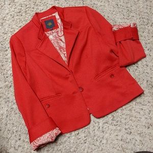 💟The Limited coral blazer large